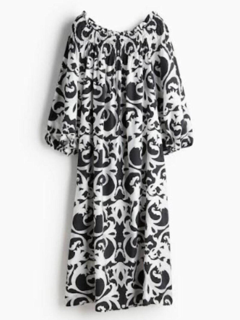 H&M  Oversized off-the-shoulder dress L